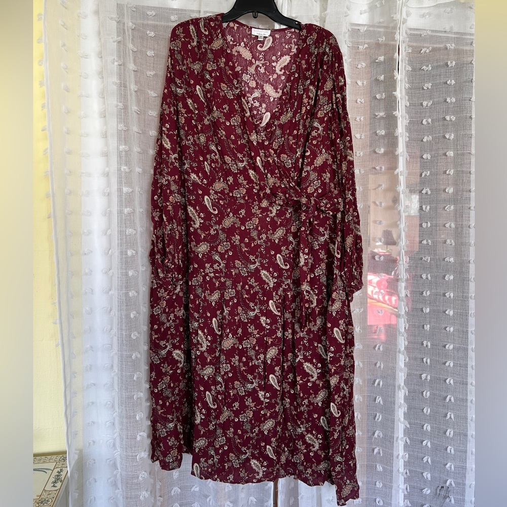 ♥️Paisley print tiered  dress♥️
